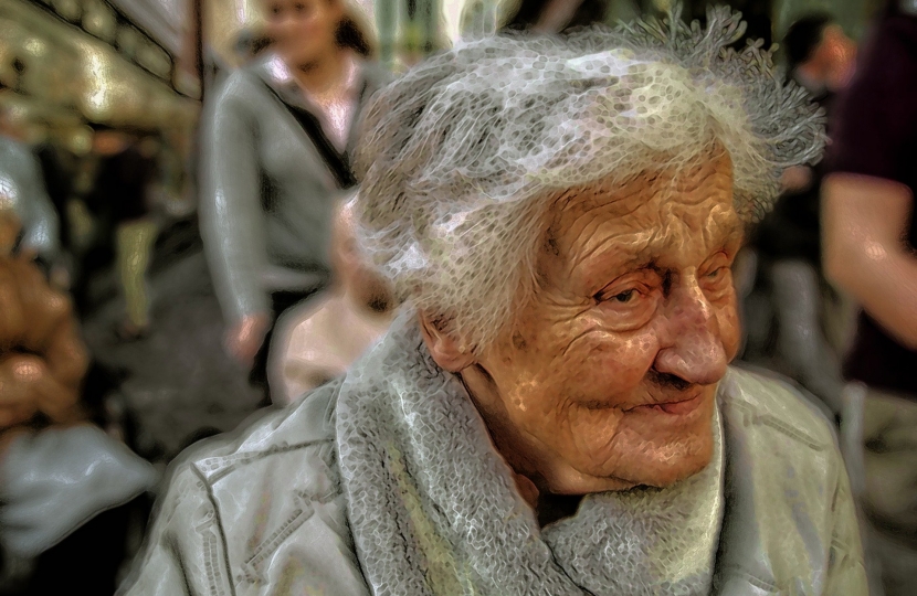 Elderly woman