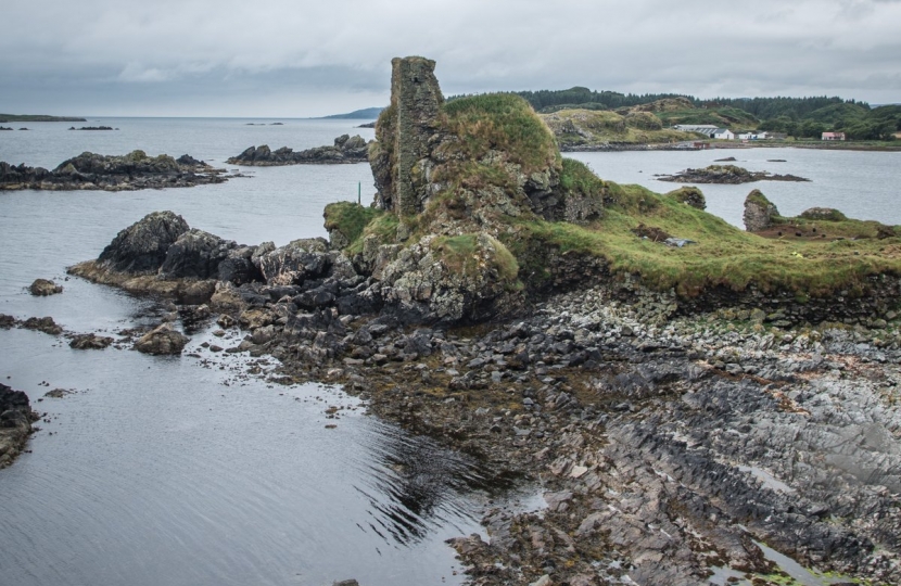 Dunyvaig Castle