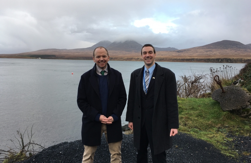 Donald Cameron MSP and Cllr Alastair Redman