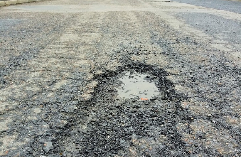 Road in need of repair