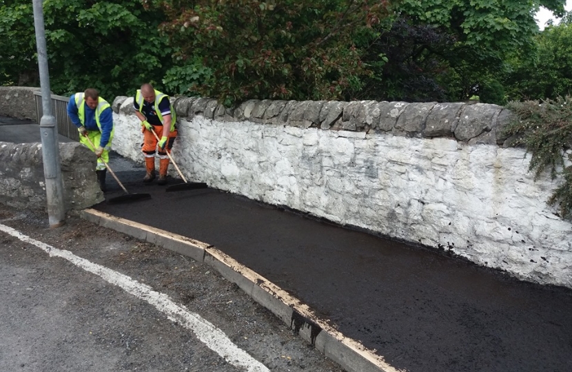 Pavement works