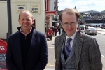 Donald Cameron MSP with Cllr Andrew Vennard