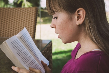 Girl reading