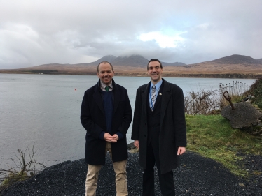 Donald Cameron MSP and Cllr Alastair Redman