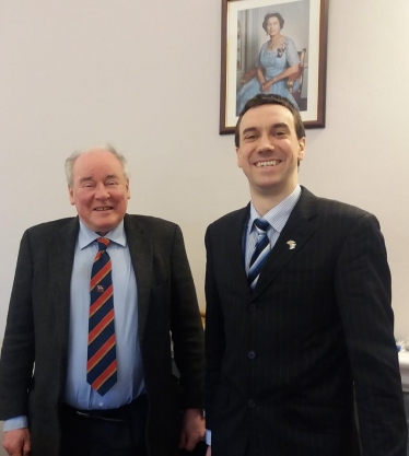 Cllrs Jamie McGrigor & Alastair Redman