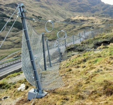 A83 barrier