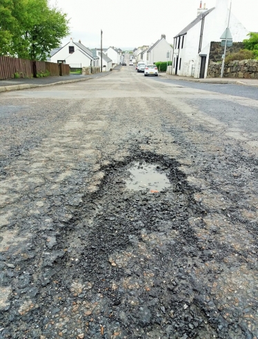 Road in need of repair