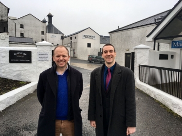 Donald Cameron MSP with Cllr Alastair Redman